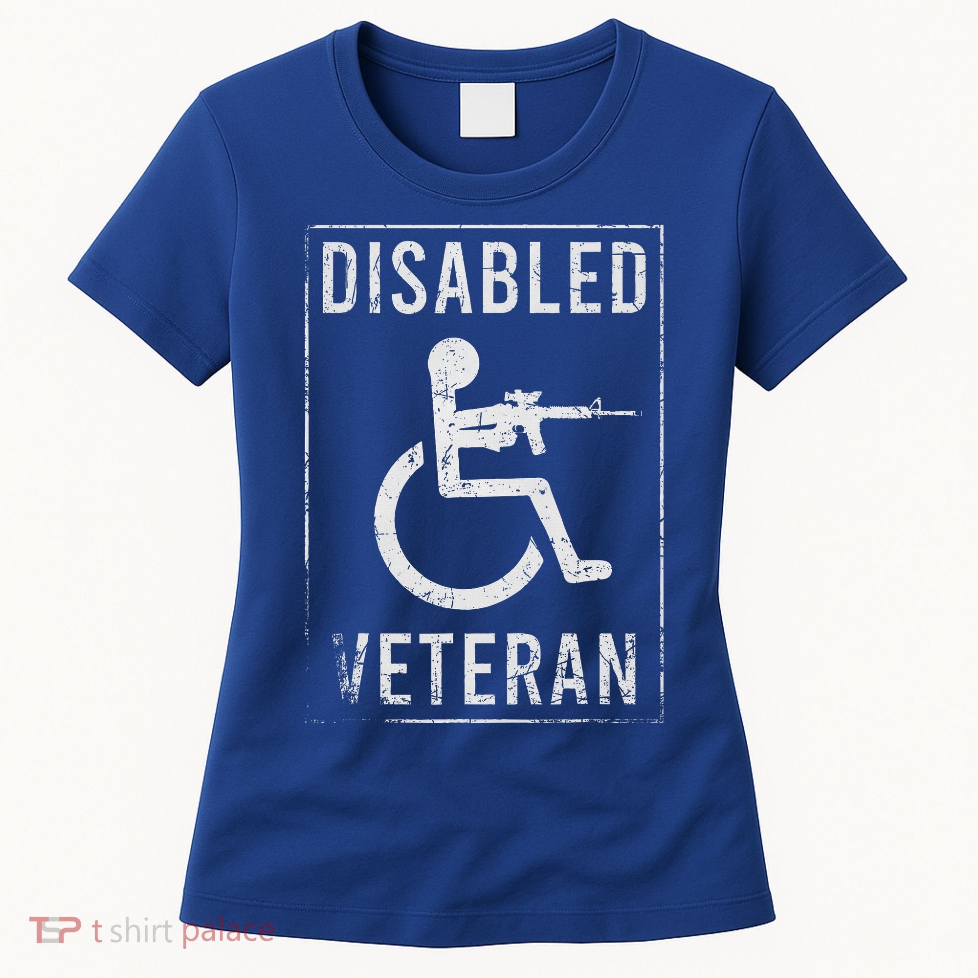 Disabled Veteran Dad Grandpa Women's T-Shirt