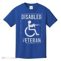 Disabled Veteran Dad Grandpa Kids T-Shirt thumb 0
