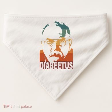 Diabeetus Vintage USA-Made Doggie Bandana