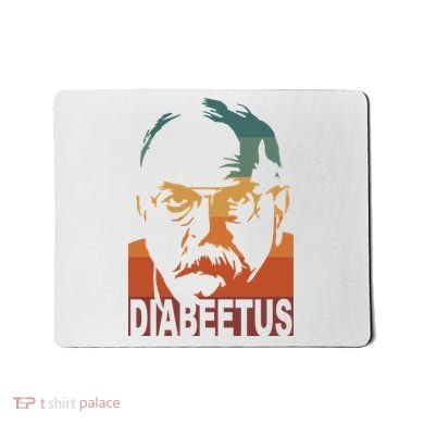 Diabeetus Vintage Mousepad