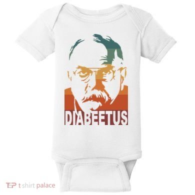 Diabeetus Vintage Baby Bodysuit