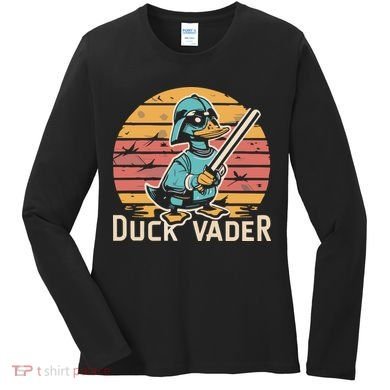 Duck Vader Women's Long Sleeve Shirt