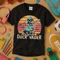Duck Vader Kids T-Shirt thumb 3