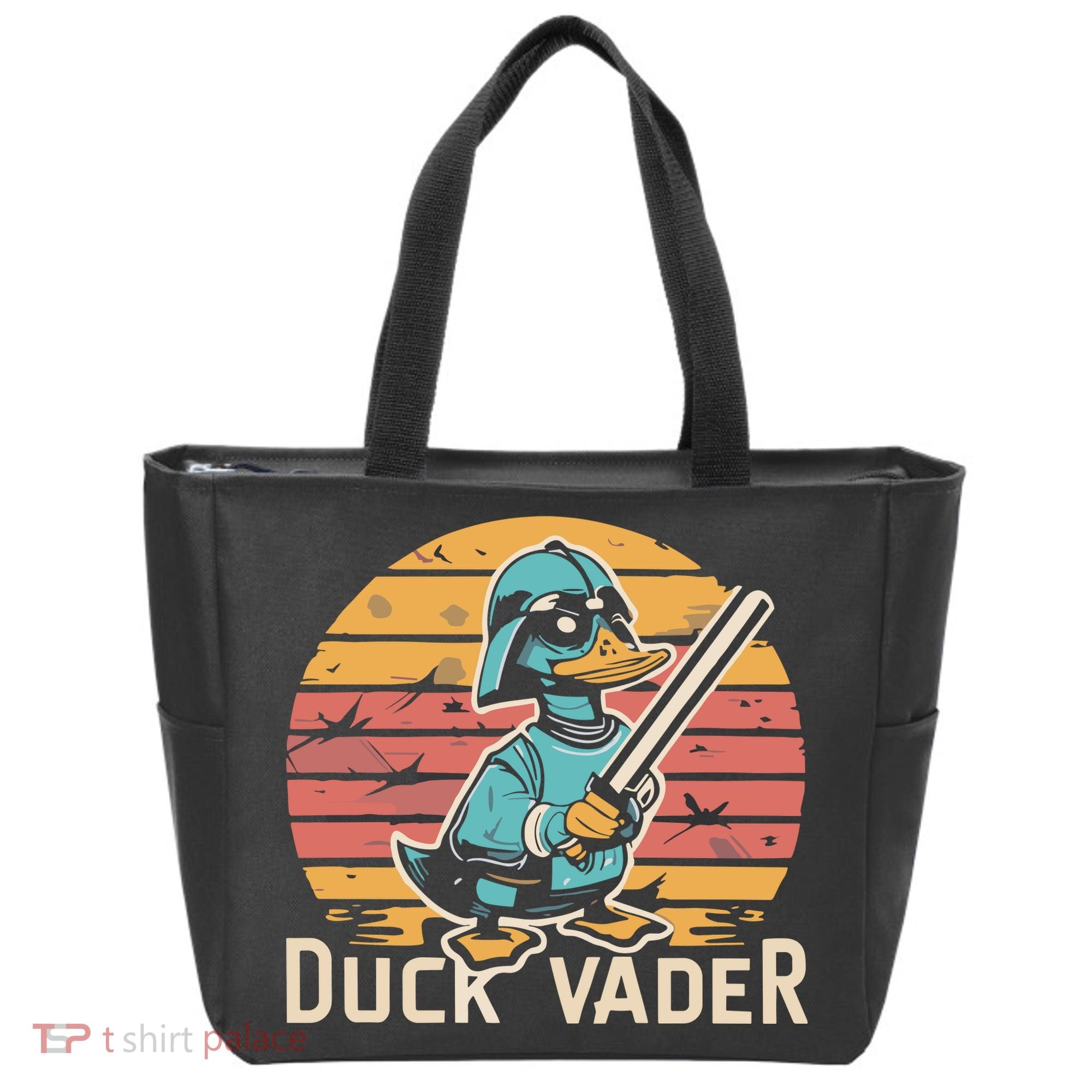 Duck Vader Tote Bag