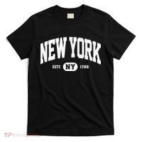Distressed Vintage Established New York Ny Souvenir T-Shirt thumb 0