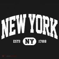 Distressed Vintage Established New York Ny Souvenir T-Shirt thumb 7
