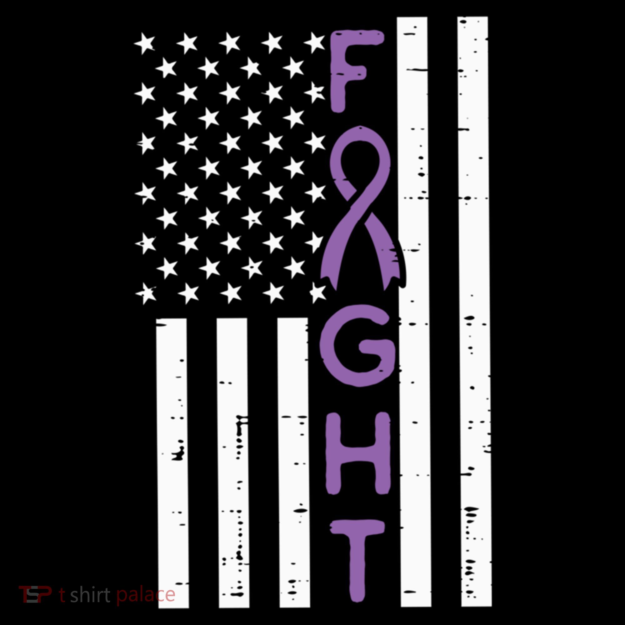 Domestic Violence Fight America Flag Awareness Gift Coffee Mug