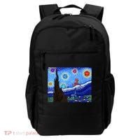 Dungeons Van Gogh Starry Night D20 Dragons Backpack thumb 0