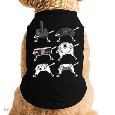 Dabbing Video Game Controllers Funny Boys Gamer Dab Doggie Tank