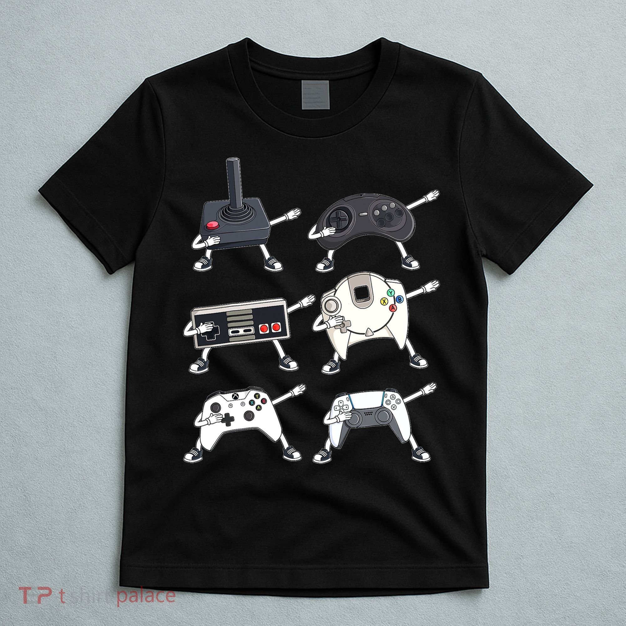 Dabbing Video Game Controllers Funny Boys Gamer Dab T-Shirt