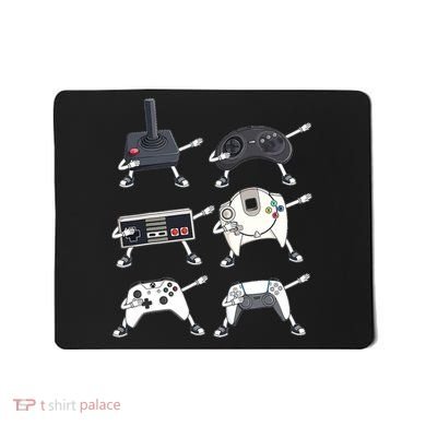 Dabbing Video Game Controllers Funny Boys Gamer Dab Mousepad