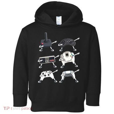 Dabbing Video Game Controllers Funny Boys Gamer Dab Toddler Hoodie