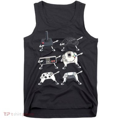 Dabbing Video Game Controllers Funny Boys Gamer Dab Tank Top
