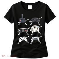Dabbing Video Game Controllers Funny Boys Gamer Dab Women's T-Shirt thumb 0
