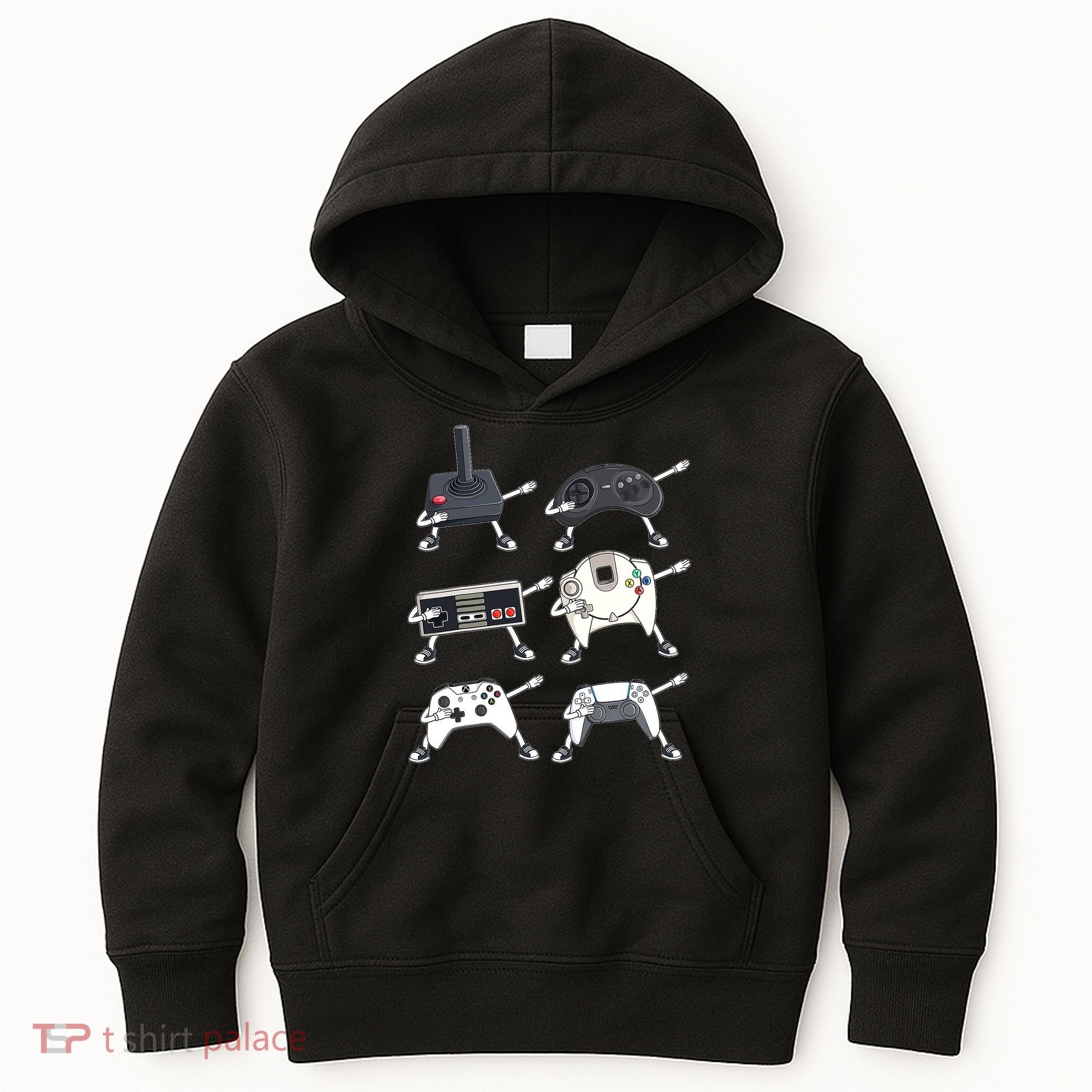 Dabbing Video Game Controllers Funny Boys Gamer Dab Kids Hoodie