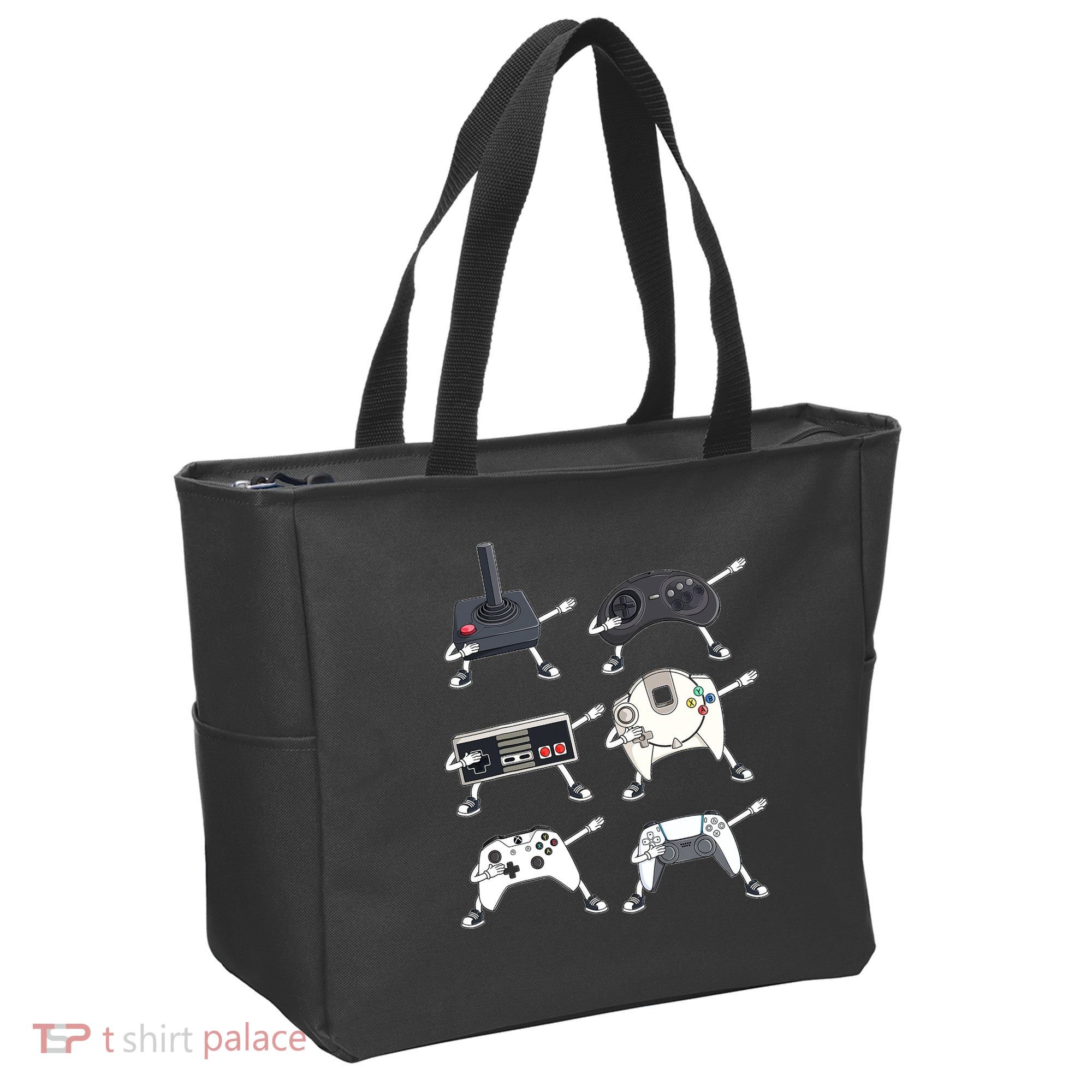 Dabbing Video Game Controllers Funny Boys Gamer Dab Tote Bag
