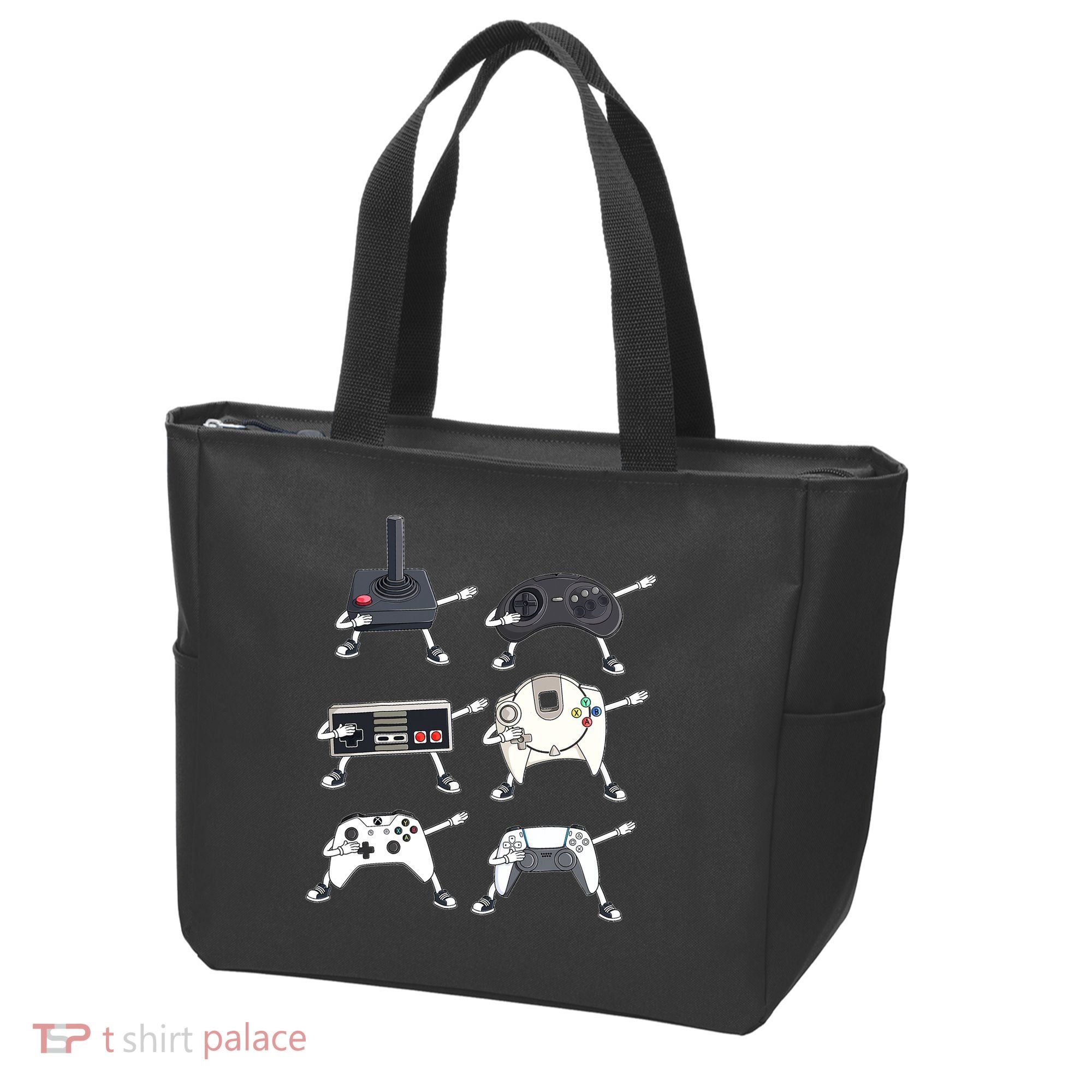 Dabbing Video Game Controllers Funny Boys Gamer Dab Tote Bag