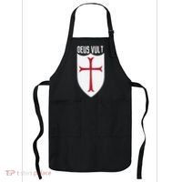 Deus Vult God Wills It Crusader Meme Apron thumb 0