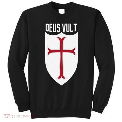 Deus Vult God Wills It Crusader Meme Sweatshirt
