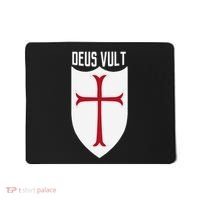 Deus Vult God Wills It Crusader Meme Mousepad thumb 0