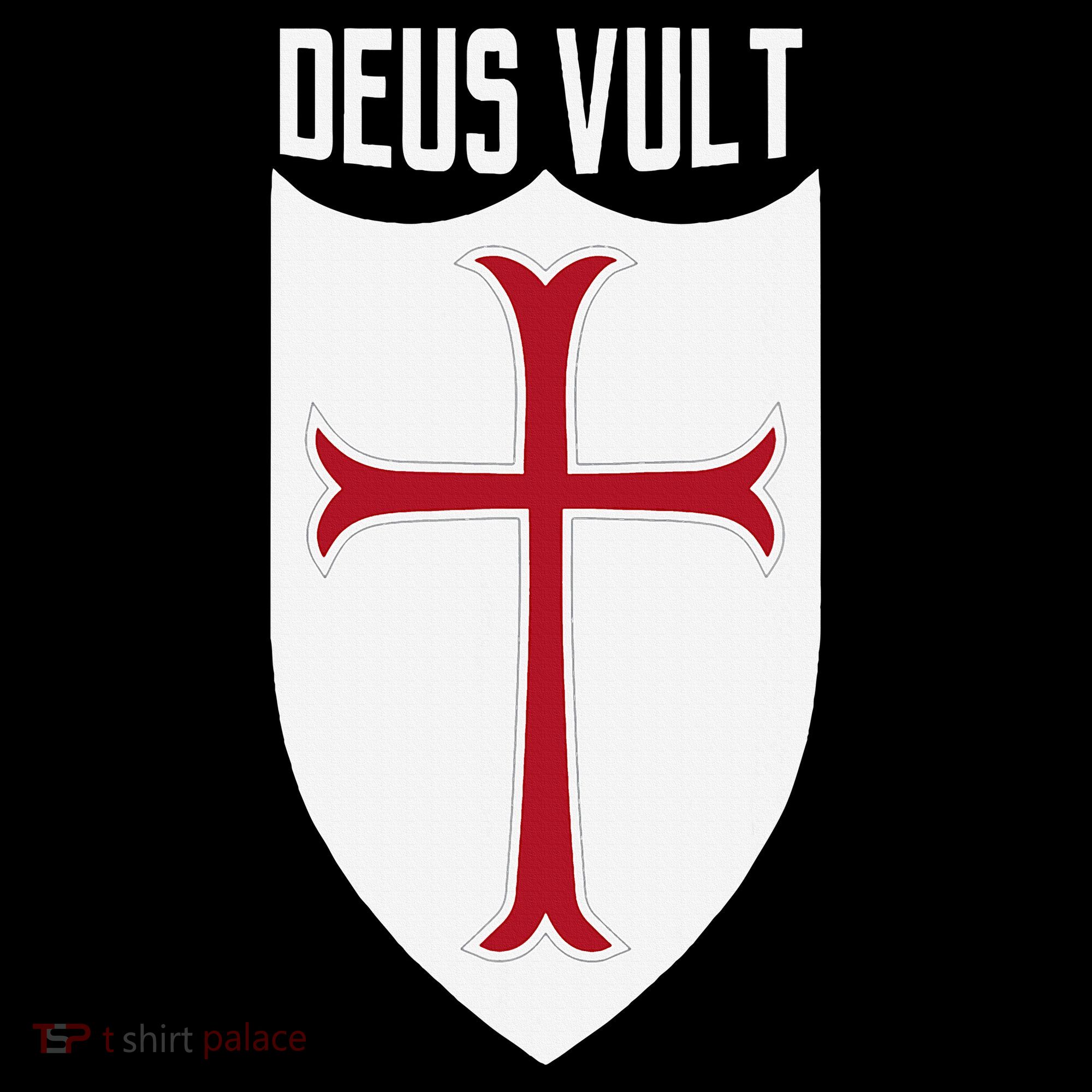 Deus Vult God Wills It Crusader Meme Mousepad
