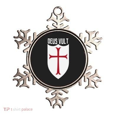 Deus Vult God Wills It Crusader Meme Ornament