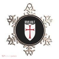 Deus Vult God Wills It Crusader Meme Ornament thumb 0