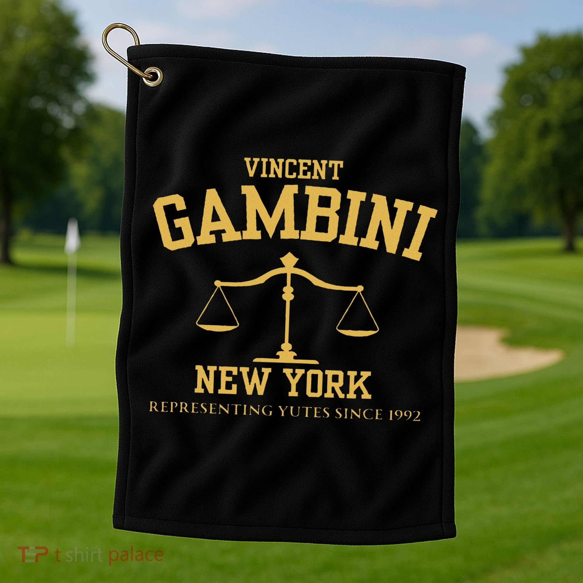 Deessuk Vincent Gambini New York Golf Towel