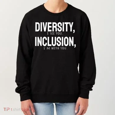 Diversity Vs Inclusion Women's Sweatshirt