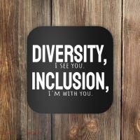Diversity Vs Inclusion Coaster thumb 0