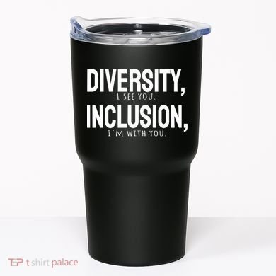 Diversity Vs Inclusion Tumbler