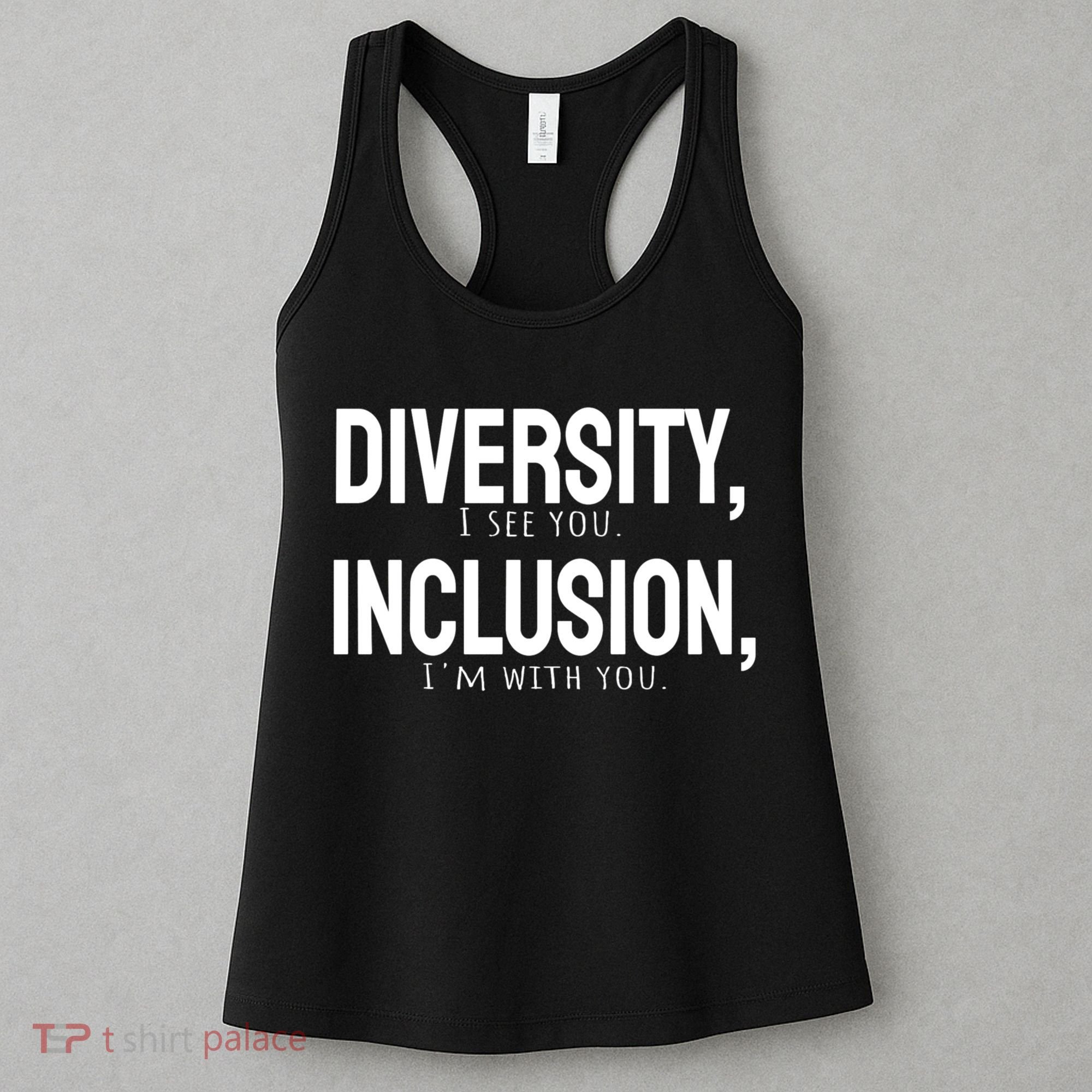 Diversity Vs Inclusion Women's Tank Top