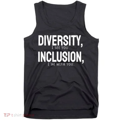 Diversity Vs Inclusion Tank Top