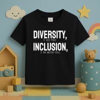 Diversity Vs Inclusion Toddler T-Shirt thumb 3