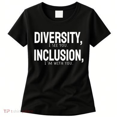 Diversity Vs Inclusion Women's T-Shirt