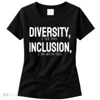 Diversity Vs Inclusion Women's T-Shirt thumb 0
