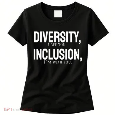 Diversity Vs Inclusion Women's T-Shirt