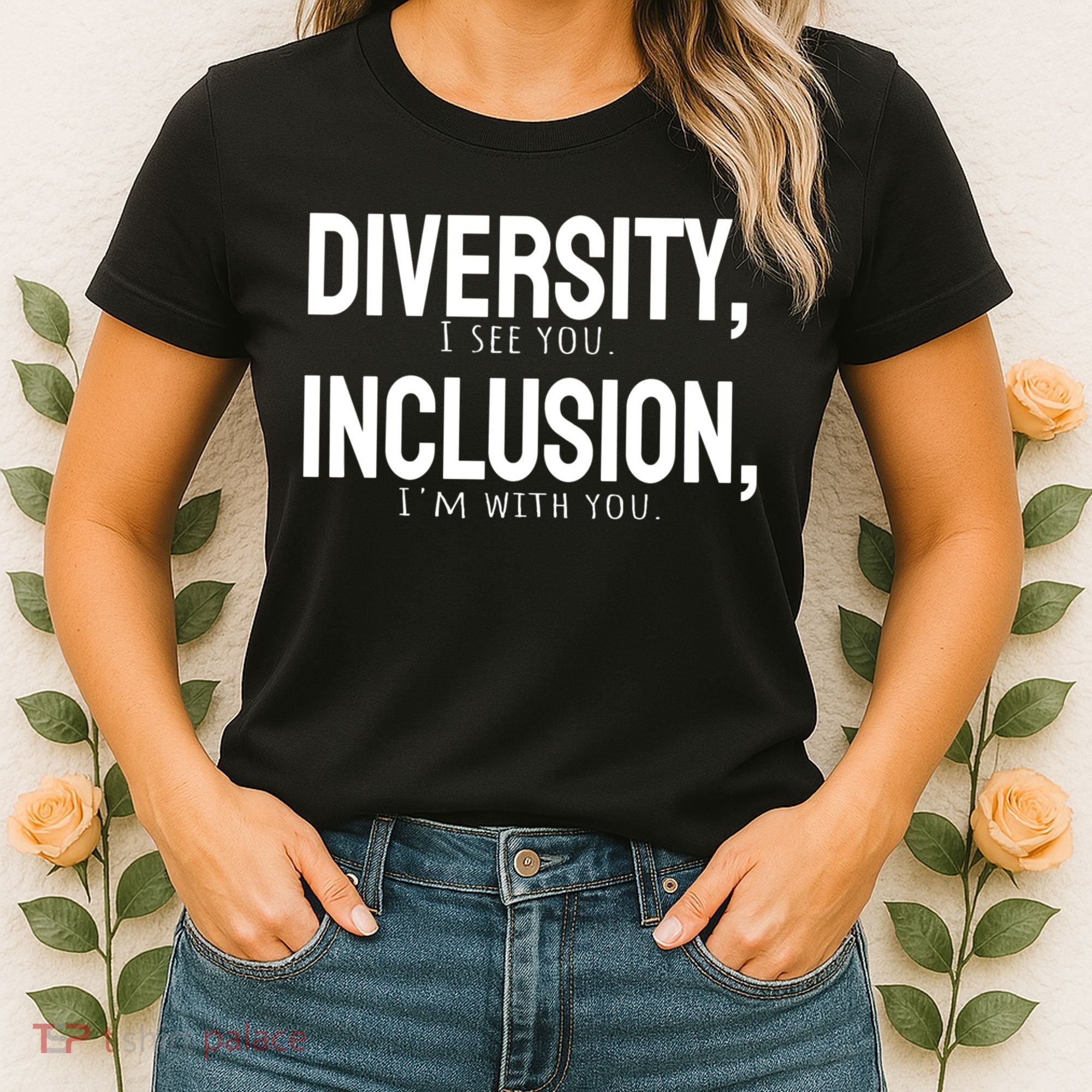 Diversity Vs Inclusion Women's T-Shirt