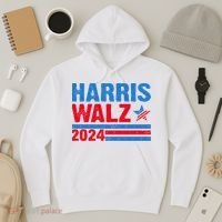 Distressed Vote Kamala Harris Tim Walz 2024 Election Hoodie thumb 3
