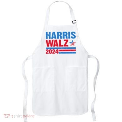 Distressed Vote Kamala Harris Tim Walz 2024 Election Apron