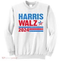 Distressed Vote Kamala Harris Tim Walz 2024 Election Sweatshirt thumb 0