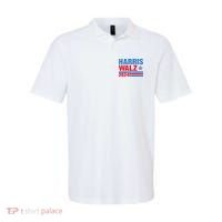 Distressed Vote Kamala Harris Tim Walz 2024 Election Polo thumb 0