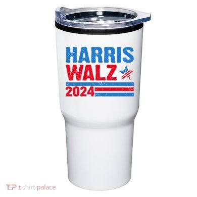 Distressed Vote Kamala Harris Tim Walz 2024 Election Tumbler