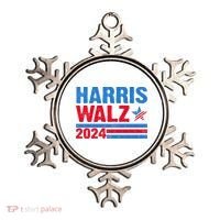Distressed Vote Kamala Harris Tim Walz 2024 Election Ornament thumb 0