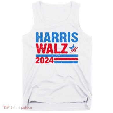 Distressed Vote Kamala Harris Tim Walz 2024 Election Tank Top