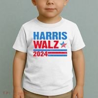 Distressed Vote Kamala Harris Tim Walz 2024 Election Toddler T-Shirt thumb 2