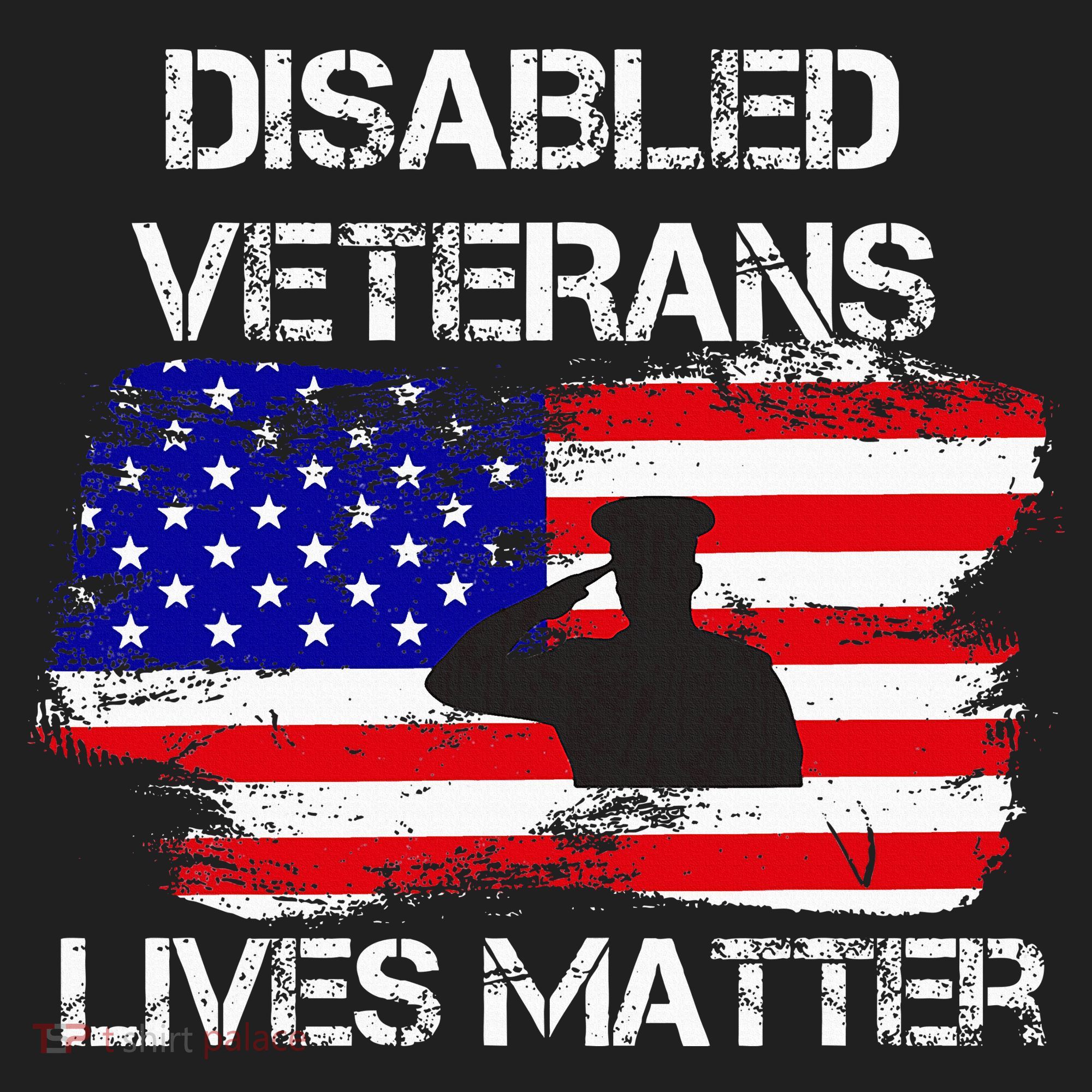 Disabled Veteran Lives Matter American Us Flag Military Hat