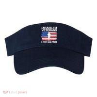 Disabled Veteran Lives Matter Flag American Us Vet Military Visor thumb 0