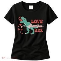 Dinosaur Valentine Love Asaurus Rex Gift For boy Valentine Day Women's T-Shirt thumb 0