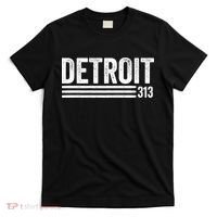 Detroit Vintage Men's Detroit 313 Apparel Gift T-Shirt thumb 0
